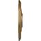 Ekena Millwork Edinburgh Ceiling Medallion (Fits Canopies up to 5 1/4"), Hand-Painted Pale Gold, 18"OD x 1 3/4"P CM18EDPAS - alternate 4